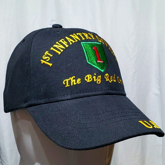 Military ARMY 1st Infantry Division Hat - Picture 3 of 4